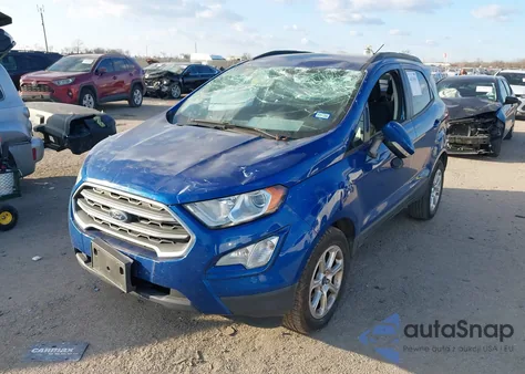 2019 Ford Ecosport Se from USA, damaged, VIN MAJ3S2GE3KC261182
